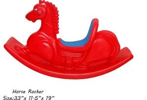 PLAYTOOL Horse (Rocky) Rocker For Kids - Horse (Rocky) Rocker For Kids ...