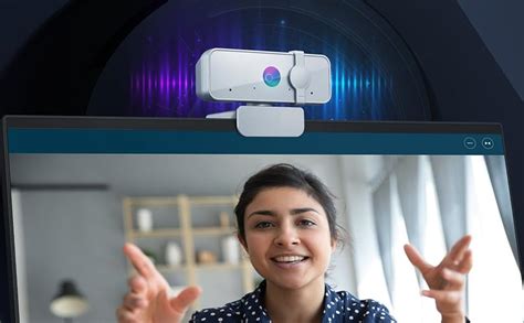Lenovo 300 FHD Webcam with Full Stereo Dual Built-in mics | FHD 1080P 2 ...