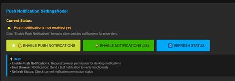 Image result for Push Notification Settings