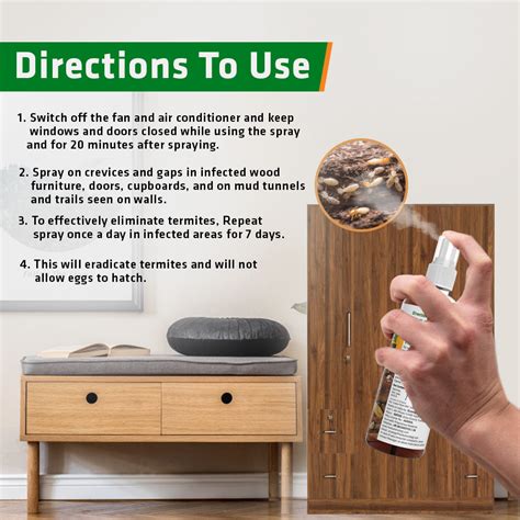 Buy Natural Termite Repellents Room & Office Spray Online - Herbal Strategi