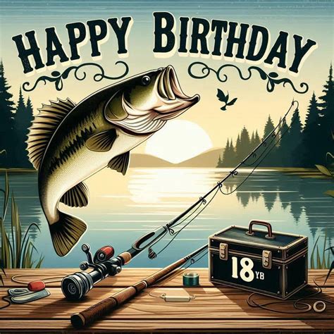 Happy Birthday Fishing Images