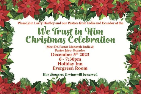 Founders Christmas Celebration - Normal, IL, Holiday Inn Bloomington ...