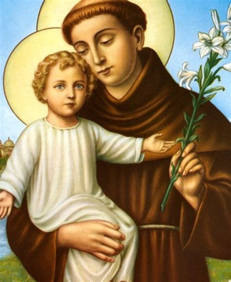 Saint Anthony of Padua Catholic Icon, Christian Wall Art, Catholic Men ...