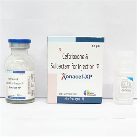 Xonacef-XP 1.5gm Injections Positive Medicare Private Limited