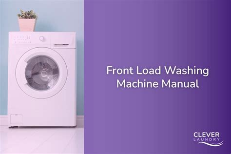 Image result for How to Operate Washing Machine Mannual