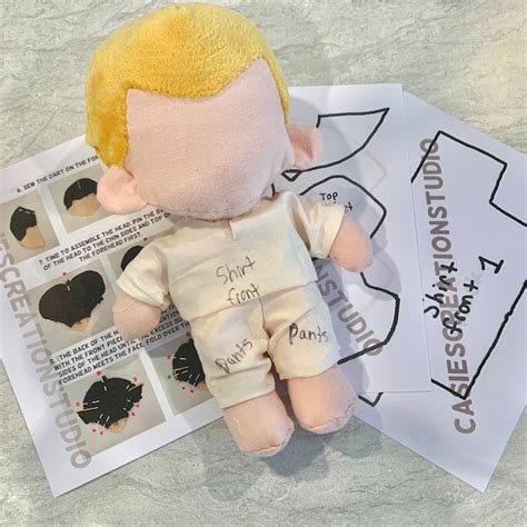 Chibi Plush Pattern 的图像结果