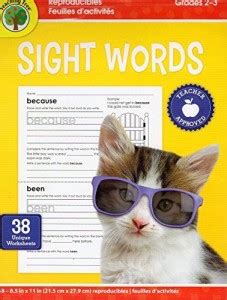 Teaching Tree Sight Words Educational Workbook - Teacher Approved ...