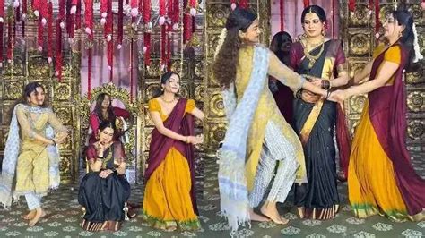 Ishaani, Hansika celebrate Diya's fifth month of pregnancy; dance video ...