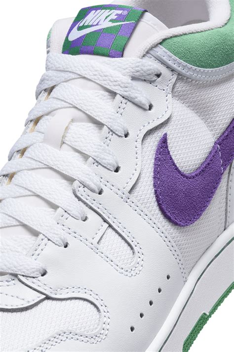 Attack 'Court Green and Hyper Grape' (FZ2097-101) release date. Nike SNKRS