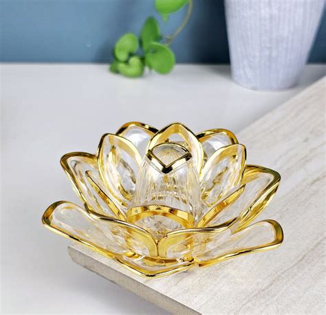 6 Pcs Lotus TeaLight Candle Led Tea Light Candle perfect for Gifting ...