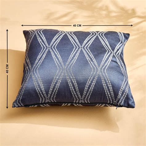 Buy Jade Benoit Set of 2 Jacquard Cushion Covers - 40x40cm from Home ...