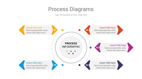 Process Flow Diagram Template PowerPoint 的图像结果