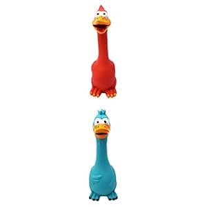 Buy bnf® 2pcs Novelty Funny Screaming Chicken Dog Cats Squeaker ...