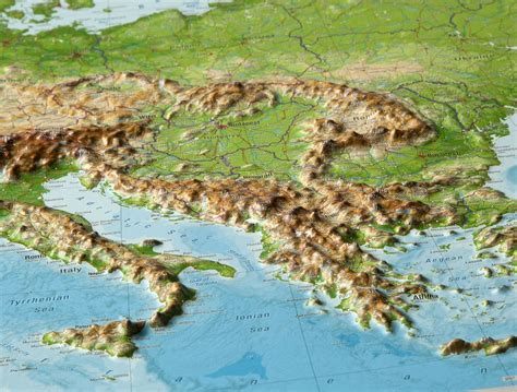 Europe Relief Map 的图像结果
