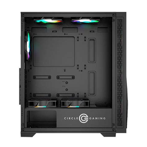 Circle Furious 240 Mesh ARGB ATX Black Cabinet