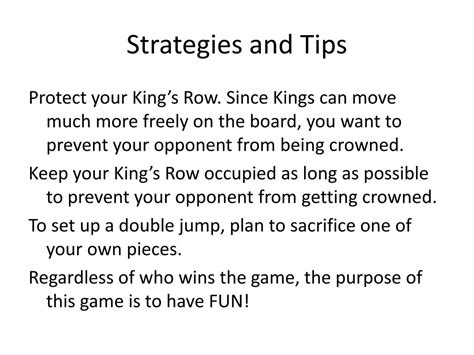 Checkers Rules 的图像结果