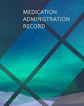 Medication Administration Record: Daily Medication Tracker Log Book ...
