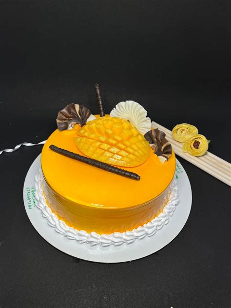 Mango Flavor Cake – Bento Cakes Noida