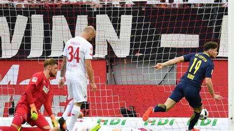 Bundesliga: Oliver Burke scores first goal for Leipzig in Cologne draw ...