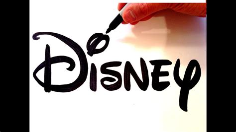 How to Draw a Disney Logo 的图像结果