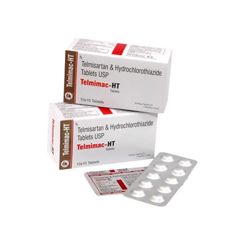 Telmimac HT - Telmisartan & Hydrochlorothiazide Tablets USP - MK Healthcare