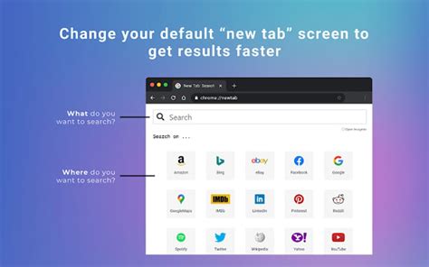 Image result for New Tab Search Engine