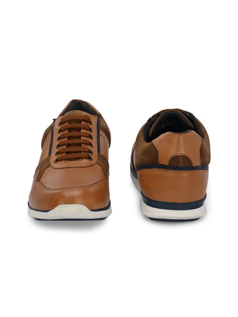 Flecker Mens Leather Sneakers – Delize