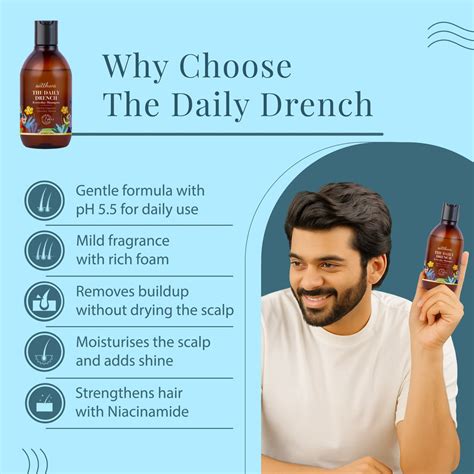 Satthwa Daily Drench Everyday Mild Shampoo with pH 5.5 225ml