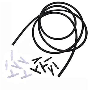 Universal Windshield Washer Nozzle Fluid Hose Kit 3 Meters with 12 Pcs ...