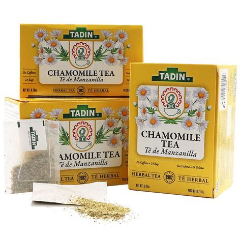 Buy TADIN Tea with Chamomile Flower, Assisting in relieving stomach ...