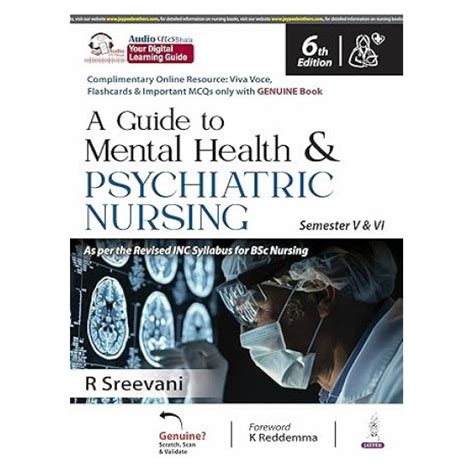 A Guide To Mental Health & Psychiatric Nursing Semester- V & VI ...