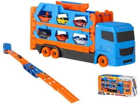 Jugutoz Big Hauler Storage & Deform Transport Truck Toy with 2 Foldable ...