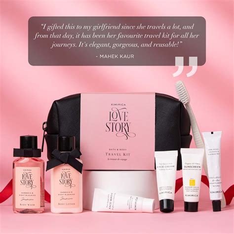 Get Love Story Travel Kit Online Best Price - Luxury Gift Set | Kimirica