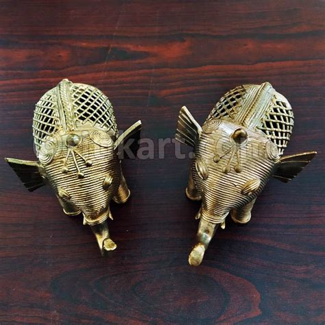 Dokra Brass Small Elephant speciality Showpiece