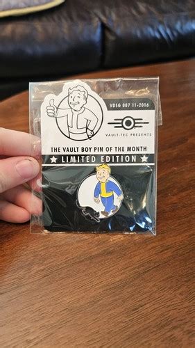Bethesda Limited Edition Fallout Vault Boy Pin of the Month India | Ubuy