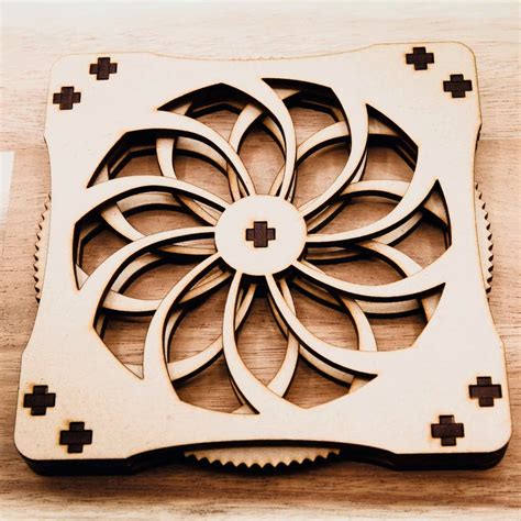 Kinetic Coaster - (Set of 4 Piece) – TangyOak