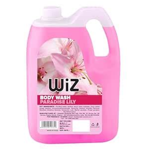 wiz LIQUID SOAP Wiz Paradise Lily Body Wash - 5L Refill Pack|Shower Gel ...