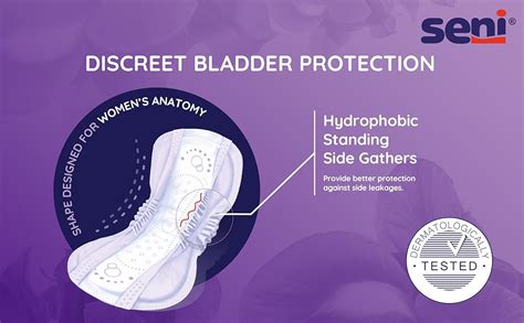 Seni Lady Premium maximum long Bladder Control Pads - 30 pcs, Fully ...