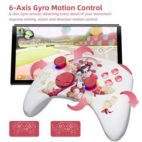 Buy Mytrix Wireless Pro Controllers for Nintendo Switch, Windows PC iOS ...