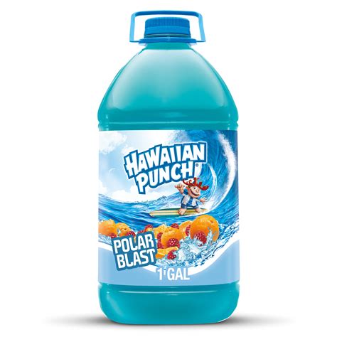 Hawaiian Punch Polar Blast, Juice Drink, 1 gal bottle - Walmart Business