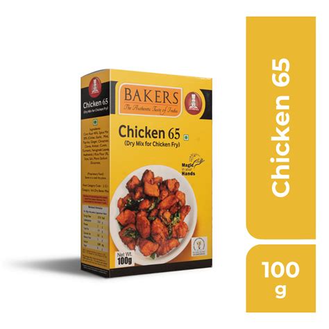 Bakers Chicken 65 Masala 100gm – Bakers Spices