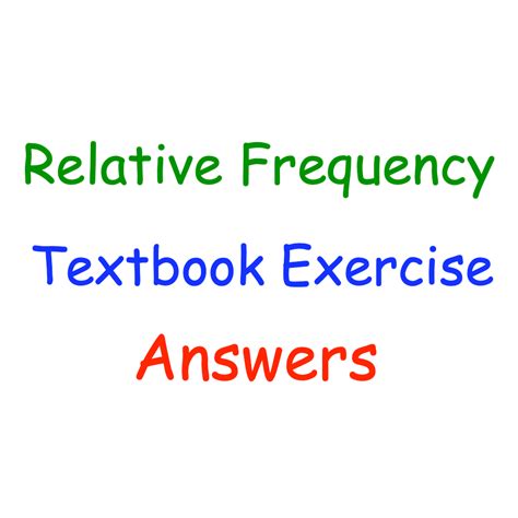 Image result for Difficult Relative Frequency Problems