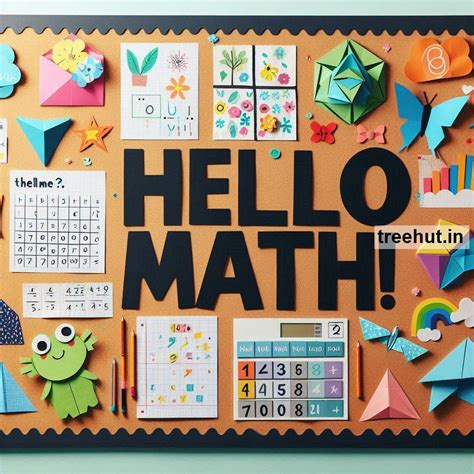 Math Bulletin Board Ideas for Elementary School. Back to School Math ...