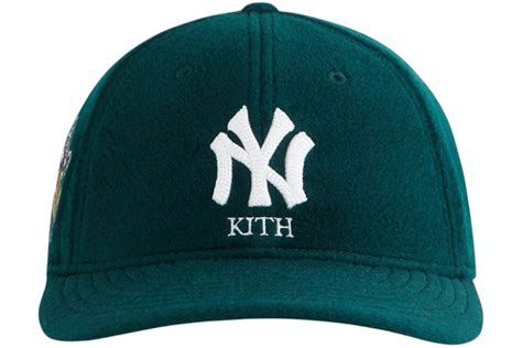 Kith x New Era New York Yankees Melton Wool 59FIFTY Low Profile Cap ...