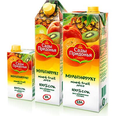 Сок Сады Придонья Мультифрукт | отзывы