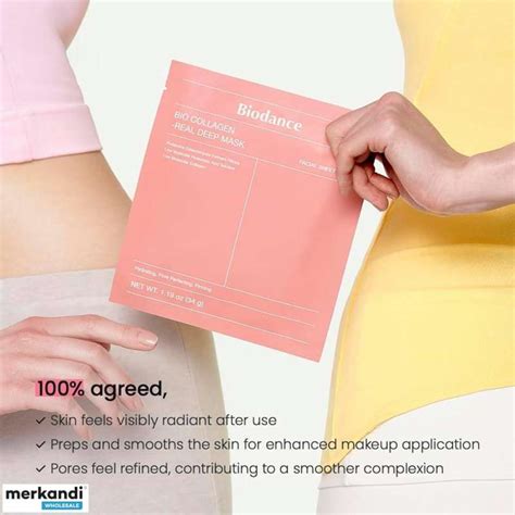 Biodance Bio Collagen-Real Deep Mask - 4 Sheets, 1.19 Oz 34g Each ...