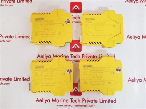Phoenix psr-scp-24dc/esp4/2x1/1x2 safety relays – Aeliya Marine