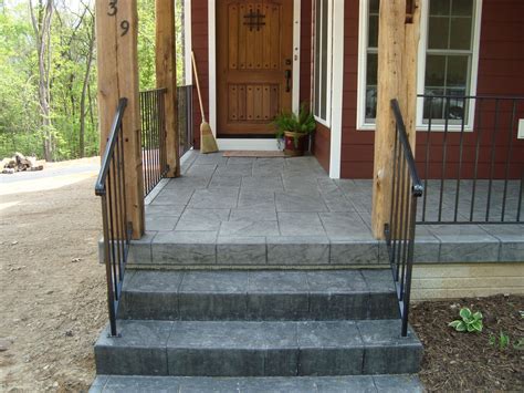 Front Porch Flooring Ideas Over Concrete