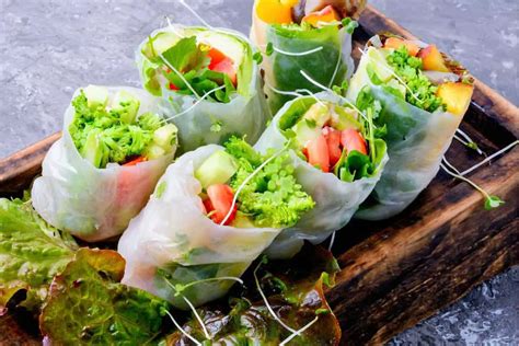 Image result for Vietnamese Fresh Spring Rolls