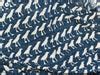 Indigo Blue Block Printed Cotton Fabric By The Yard Sewing Indian bohe ...
